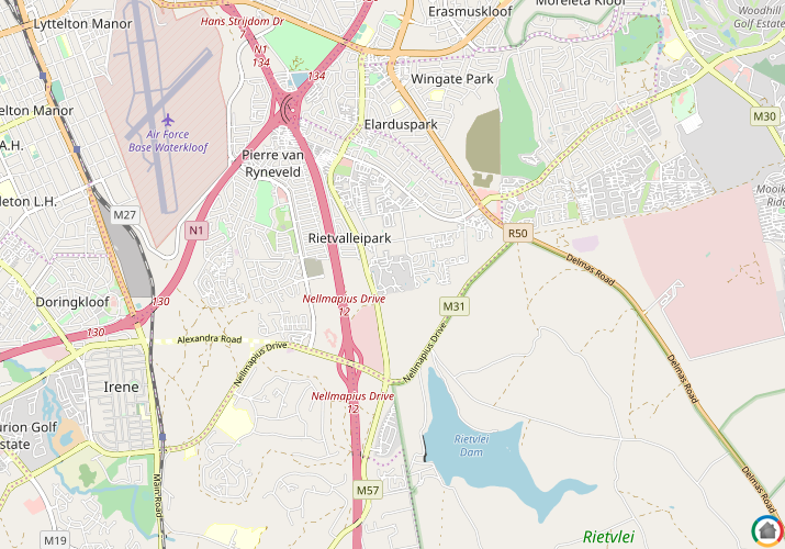 Map location of Country Lane Estate